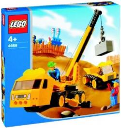 Lego 4668 4Juniors Kranwagen mit